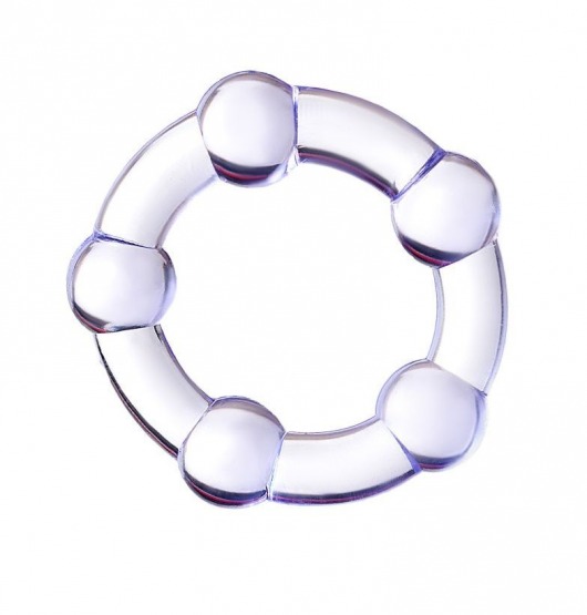 Фиолетовое эрекционное кольцо A-Toys - A-toys - в Старом Осколе купить с доставкой