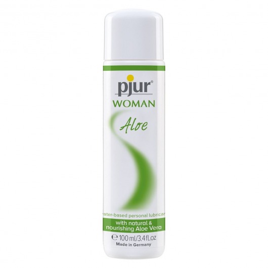 Лубрикант на водной основе pjur WOMAN Aloe - 100 мл. - Pjur - купить с доставкой в Старом Осколе