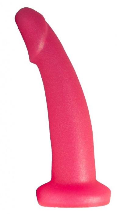 Розовый плаг-массажёр для простаты - 13,5 см. - LOVETOY (А-Полимер) - в Старом Осколе купить с доставкой