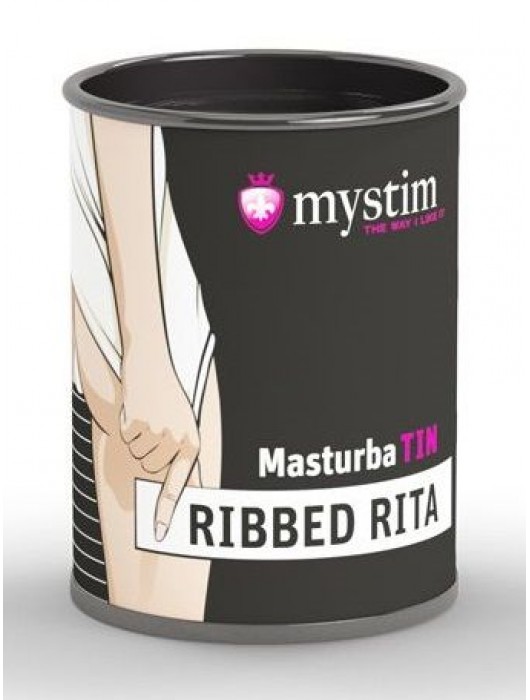 Компактный мастурбатор MasturbaTIN Ribbed Rita - MyStim - в Старом Осколе купить с доставкой