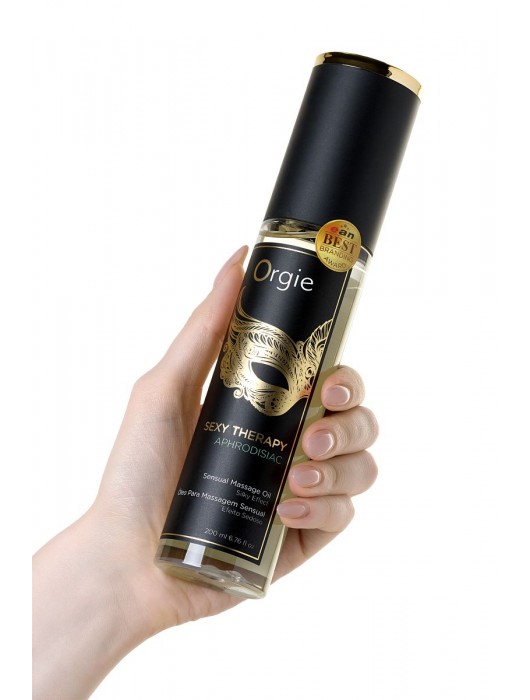 Минеральное массажное масло Orgie Sexy Therapy Afrodisiac - 200 мл. - ORGIE - купить с доставкой в Старом Осколе