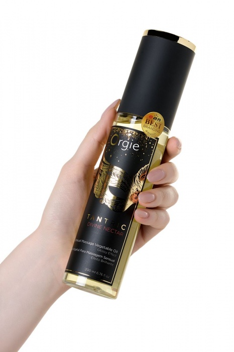 Растительное массажное масло Orgie Tantric Divine Nectar - 200 мл. - ORGIE - купить с доставкой в Старом Осколе