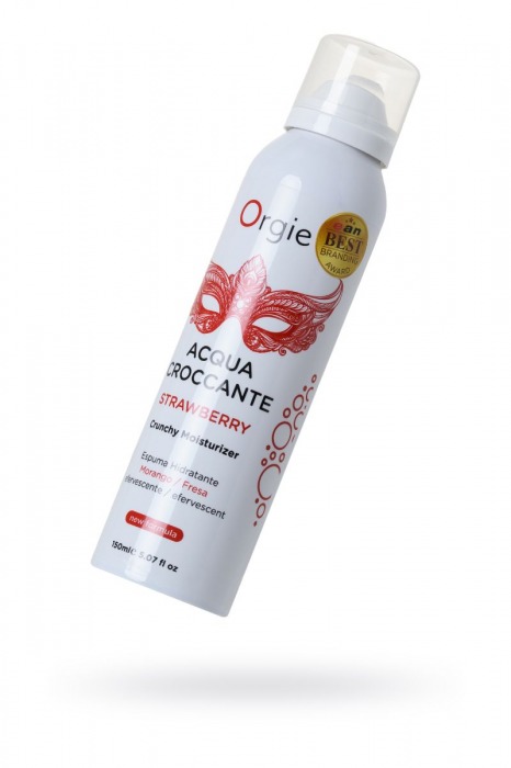 Шипучая увлажняющая пена для чувственного массажа Orgie Acqua Croccante - 150 мл. - ORGIE - купить с доставкой в Старом Осколе