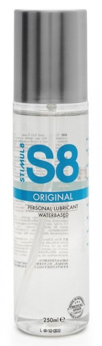 Универсальный лубрикант на водной основе S8 Original Lubricant - 250 мл. - Stimul8 - купить с доставкой в Старом Осколе