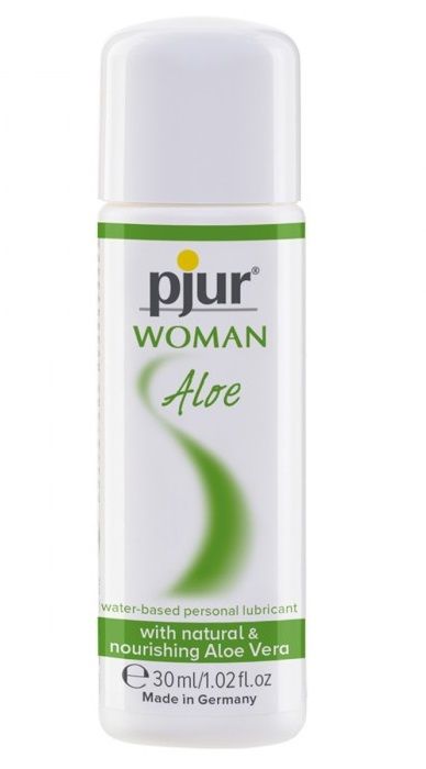 Лубрикант на водной основе pjur WOMAN Aloe - 30 мл. - Pjur - купить с доставкой в Старом Осколе