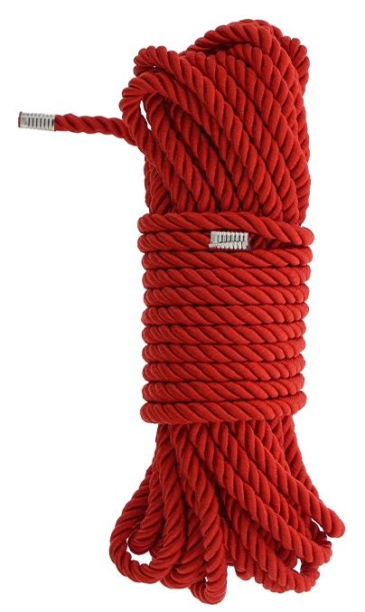 Красная веревка DELUXE BONDAGE ROPE - 10 м. - Dream Toys - купить с доставкой в Старом Осколе