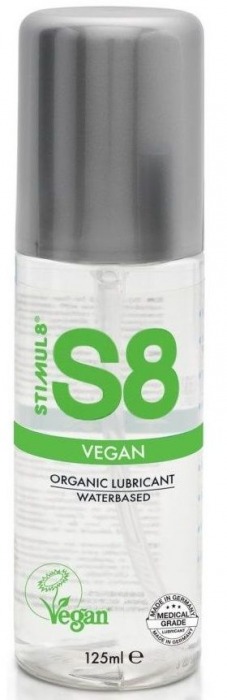 Веганский лубрикант на водной основе S8 Vegan Lube - 125 мл. - Stimul8 - купить с доставкой в Старом Осколе