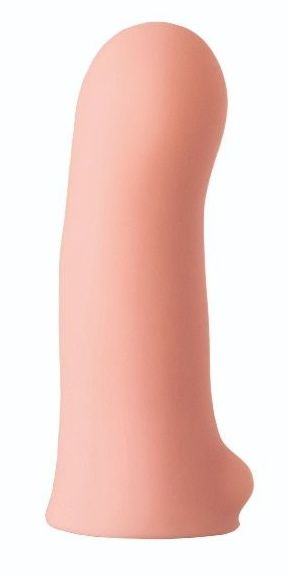 Телесная насадка на Harness с коннектором RED LINE - 13 см. - LOVETOY (А-Полимер) - купить с доставкой в Старом Осколе