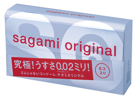 Ультратонкие презервативы Sagami Original - 6 шт. - Sagami - купить с доставкой в Старом Осколе