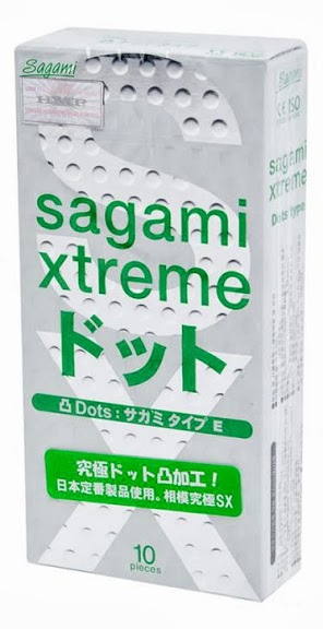 Презервативы Sagami Xtreme Type-E с точками - 10 шт. - Sagami - купить с доставкой в Старом Осколе