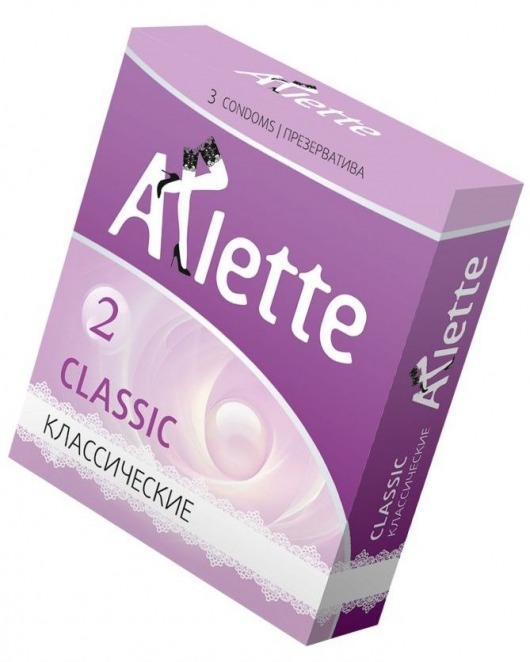 Классические презервативы Arlette Classic - 3 шт. - Arlette - купить с доставкой в Старом Осколе