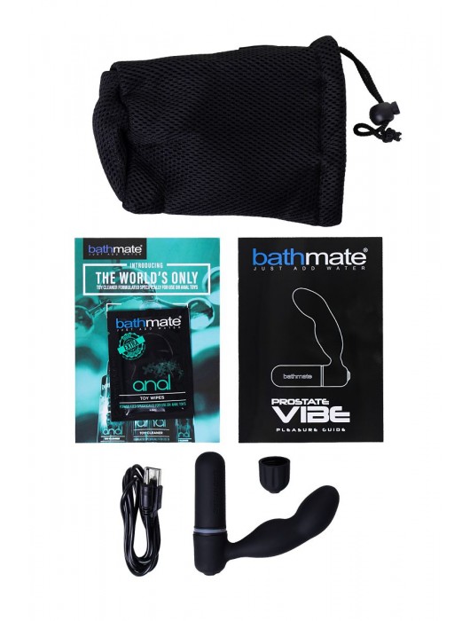 Стимулятор простаты Prostate Vibe - 10,5 см. - Bathmate - в Старом Осколе купить с доставкой