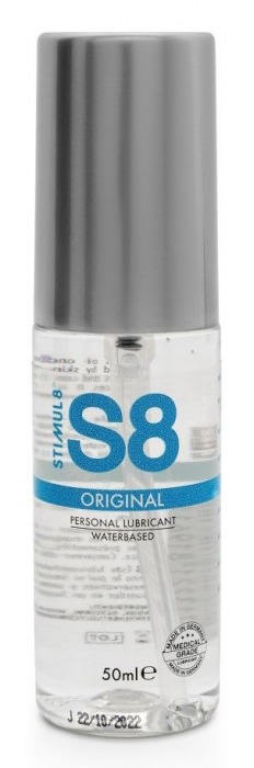 Универсальный лубрикант на водной осноdе S8 Original Lube - 50 мл. - Stimul8 - купить с доставкой в Старом Осколе