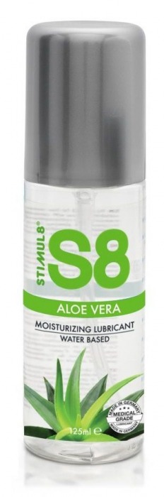 Лубрикант на водной основе S8 Aloe Vera Lube - 125 мл. - Stimul8 - купить с доставкой в Старом Осколе