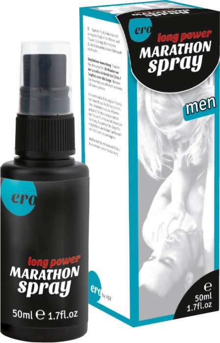 Пролонгирующий спрей для мужчин Long Power Marathon Spray - 50 мл. - Ero - купить с доставкой в Старом Осколе