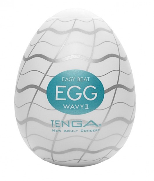 Мастурбатор-яйцо EGG Wavy II - Tenga - в Старом Осколе купить с доставкой