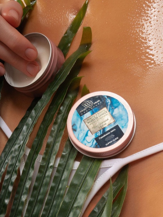 Массажная свеча  Гавайское лето - БиоМед - купить с доставкой в Старом Осколе