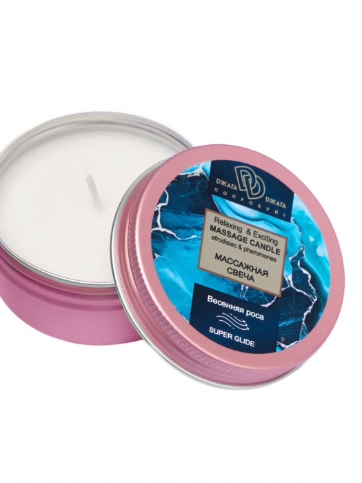Массажная свеча  Весенняя роса - БиоМед - купить с доставкой в Старом Осколе