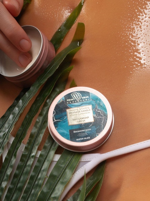 Массажная свеча  Весенняя роса - БиоМед - купить с доставкой в Старом Осколе