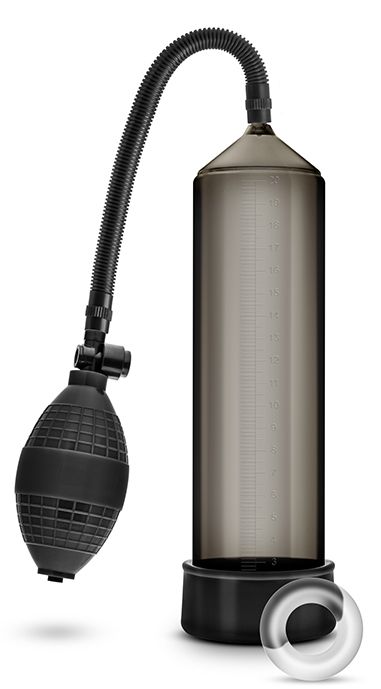 Черная вакуумная помпа VX101 Male Enhancement Pump - Blush Novelties - в Старом Осколе купить с доставкой