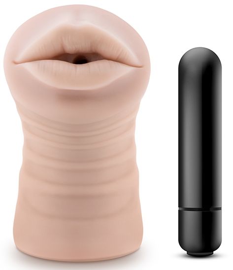 Телесный мастурбатор-ротик Skye - Blush Novelties - в Старом Осколе купить с доставкой
