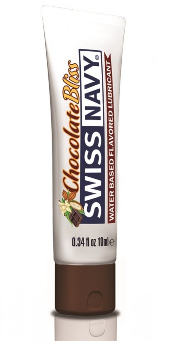 Лубрикант с ароматом шоколада Swiss Navy Chocolate Bliss Lube - 10 мл. - Swiss navy - купить с доставкой в Старом Осколе