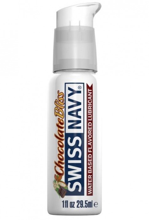 Лубрикант с ароматом шоколада Swiss Navy Chocolate Bliss Lube - 29,5 мл. - Swiss navy - купить с доставкой в Старом Осколе