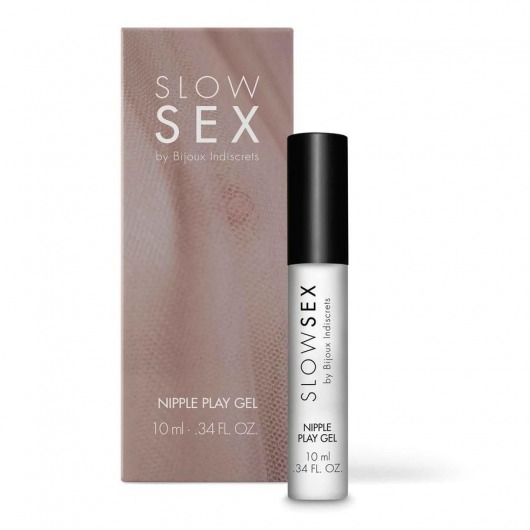 Возбуждающий гель для сосков Slow Sex Nipple Play Gel - 10 мл. - Bijoux Indiscrets - купить с доставкой в Старом Осколе