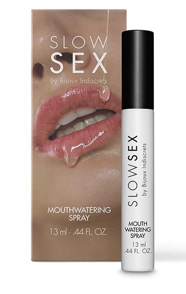 Спрей для усиления слюноотделения Slow Sex Mouthwatering Spray - 13 мл. - Bijoux Indiscrets - купить с доставкой в Старом Осколе