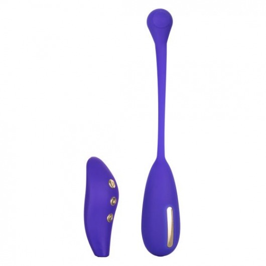 Фиолетовый шарик с электростимуляцией и вибрацией Intimate E-Stimulator Remote Kegel Exerciser - California Exotic Novelties - купить с доставкой в Старом Осколе