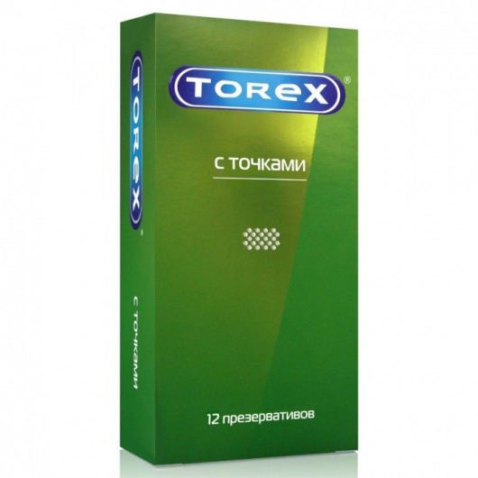 Текстурированные презервативы Torex  С точками  - 12 шт. - Torex - купить с доставкой в Старом Осколе