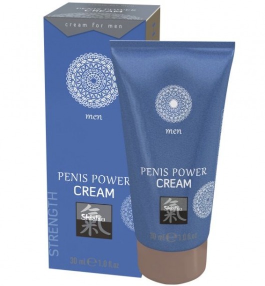 Возбуждающий крем для мужчин Penis Power Cream - 30 мл. - Shiatsu - купить с доставкой в Старом Осколе