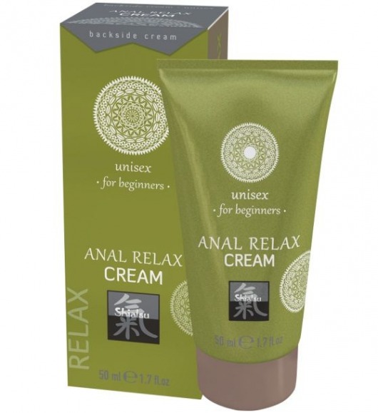 Анальный крем Anal Relax Cream - 50 мл. - Shiatsu - купить с доставкой в Старом Осколе