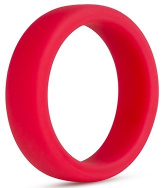Красное эрекционное кольцо Silicone Go Pro Cock Ring - Blush Novelties - в Старом Осколе купить с доставкой