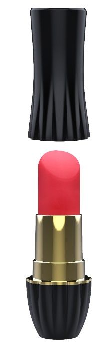 Клиторальный стимулятор-помада LIPSTICK - 9,3 см. - Dream Toys - купить с доставкой в Старом Осколе