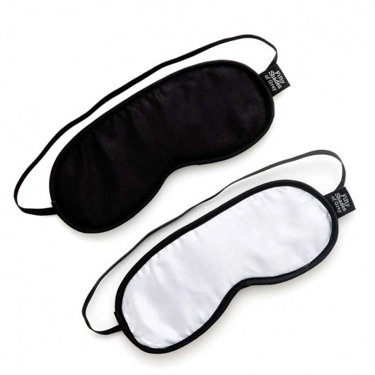 Набор из двух масок на глаза Soft Blindfold Twin Pack - Fifty Shades of Grey - купить с доставкой в Старом Осколе