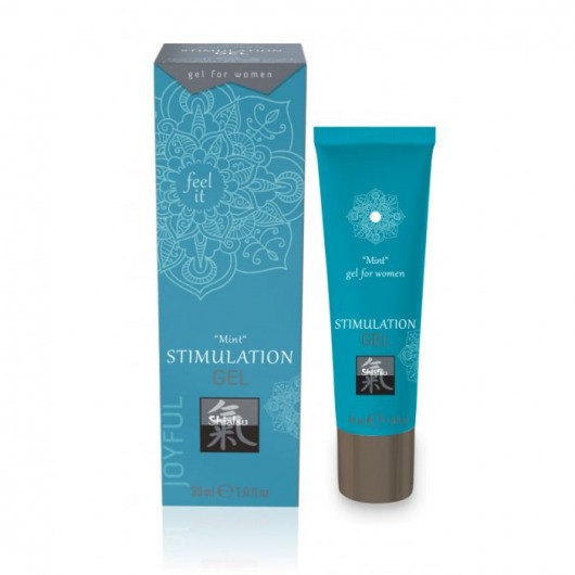 Возбуждающий интимный гель STIMULATION GEL Mint - 30 мл. - Shiatsu - купить с доставкой в Старом Осколе