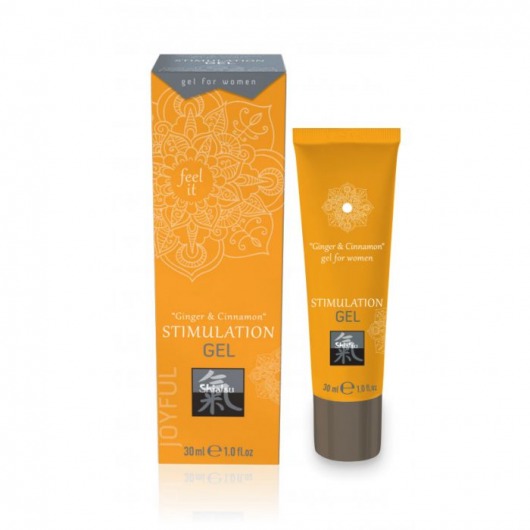 Возбуждающий интимный гель STIMULATION GEL Ginger   Cinnamon - 30 мл. - Shiatsu - купить с доставкой в Старом Осколе