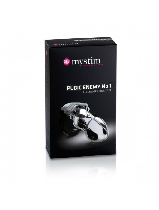 Пояс верности с электростимуляцией Pubic Enemy №1 - MyStim - купить с доставкой в Старом Осколе