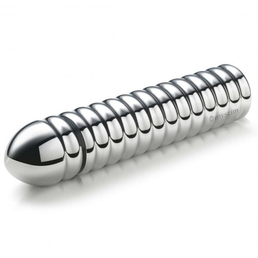 Рельефный фаллос для интенсивного электросекса Groovey George - 20 см. - MyStim - купить с доставкой в Старом Осколе