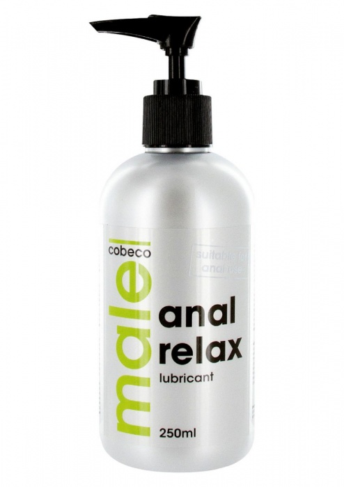 Анальный лубрикант MALE Cobeco Anal Relax Lubricant - 250 мл. - Cobeco - купить с доставкой в Старом Осколе