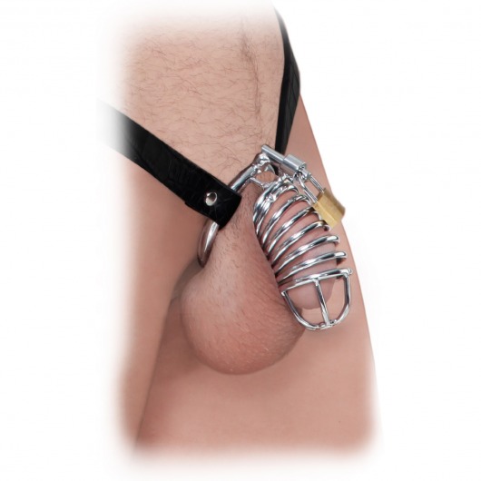 Кольцо верности Extreme Chastity Belt с фиксацией головки - Pipedream - купить с доставкой в Старом Осколе