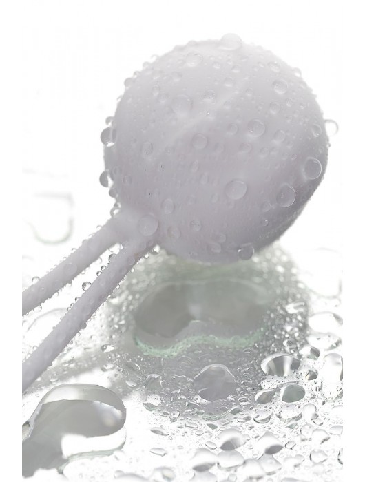 Белый вагинальный шарик LILY - ToyFa