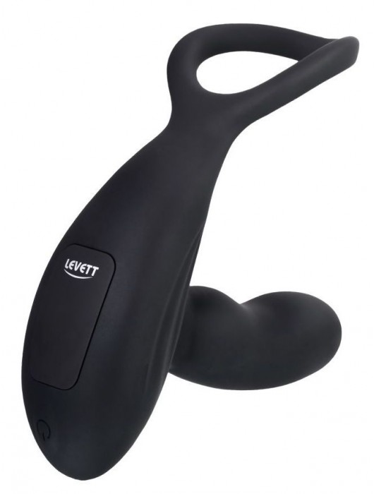 Черный стимулятор простаты Maud с вибрацией - Levett - в Старом Осколе купить с доставкой