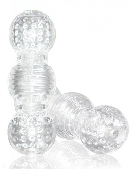 Прозрачный фигурный мастурбатор Master Stroker - Blush Novelties - в Старом Осколе купить с доставкой