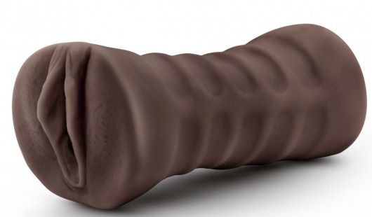 Коричневый мастурбатор-вагина Hot Chocolate Brianna - Blush Novelties - в Старом Осколе купить с доставкой