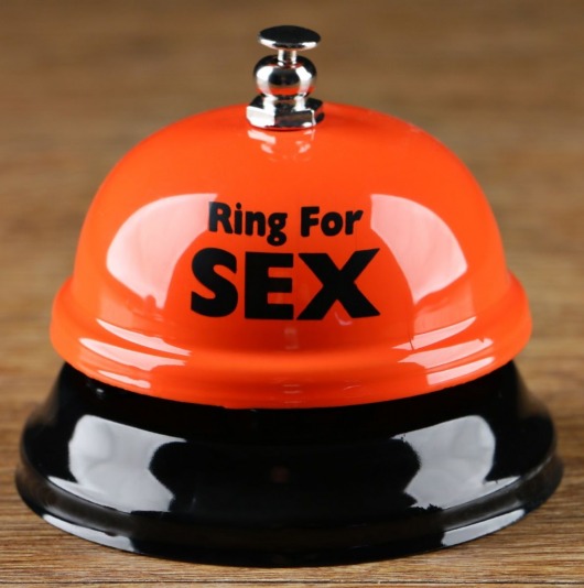 Настольный звонок RING FOR SEX - Сима-Ленд - купить с доставкой в Старом Осколе