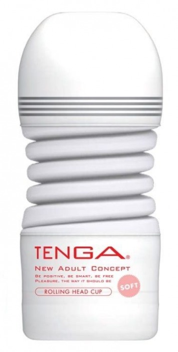 Мастурбатор TENGA Rolling Head Cup Soft - Tenga - в Старом Осколе купить с доставкой