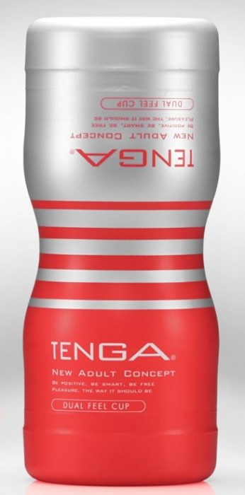 Мастурбатор TENGA Dual Sensation Cup - Tenga - в Старом Осколе купить с доставкой