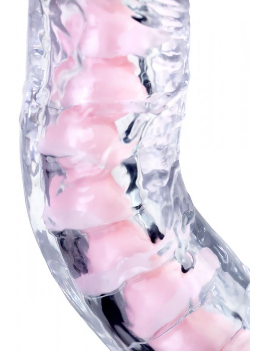 Прозрачный гибкий фаллоимитатор Paret - 18 см. - A-toys